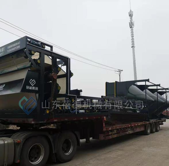陜西河沙洗沙廠帶式壓濾機項目